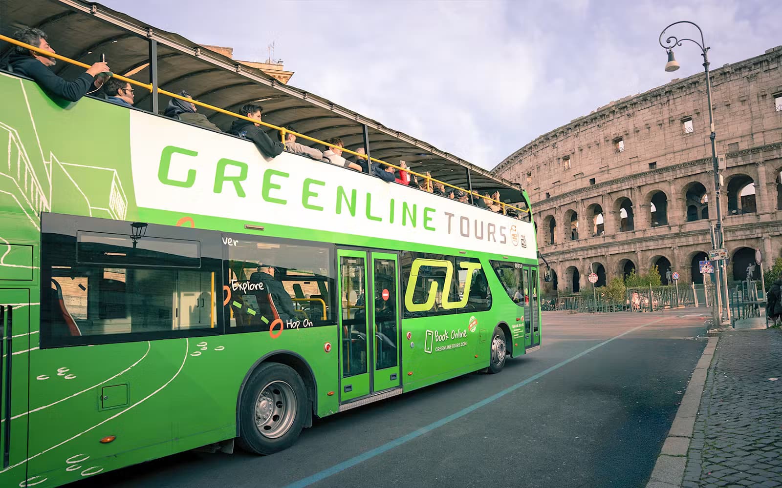 Green Line Tours Rome Hop On Hop Off Bus Tickets — photo 1