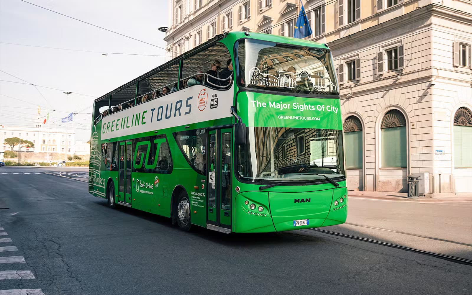 Green Line Tours Rome Hop On Hop Off Bus Tickets — photo 3
