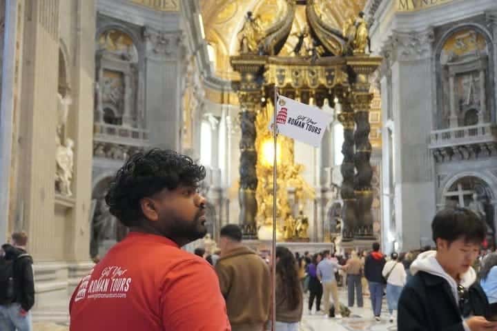 St. Peter’s Basilica Guided Tour with Papal Catacombs & Dome